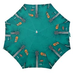 Dock Straight Umbrellas by artworkshop