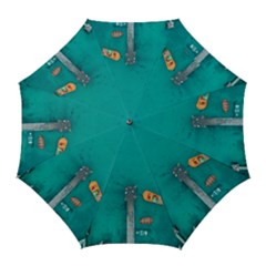 Dock Golf Umbrellas by artworkshop