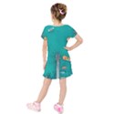 Dock Kids  Short Sleeve Velvet Dress View2