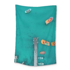 Dock Small Tapestry by artworkshop