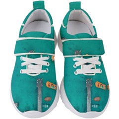 Dock Kids  Velcro Strap Shoes by artworkshop