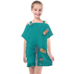 Dock Kids  One Piece Chiffon Dress by artworkshop