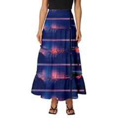 Dawn Tiered Ruffle Maxi Skirt