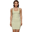 Sand Dollar	 - 	Sleeveless Wide Square Neckline Ruched Bodycon Dress View1