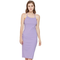 Crocus Petal Purple	 - 	bodycon Cross Back Summer Dress by ColorfulDresses