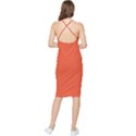 Orange Flame	 - 	Bodycon Cross Back Summer Dress View2