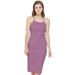 Red Violet Purple	 - 	bodycon Cross Back Summer Dress by ColorfulDresses