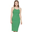 Clover Green	 - 	Bodycon Cross Back Summer Dress View1