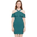 BayBerry	 - 	Shoulder Frill Bodycon Summer Dress View1