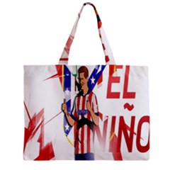 Fernando Torres Wallpaper Zipper Mini Tote Bag by artworkshop