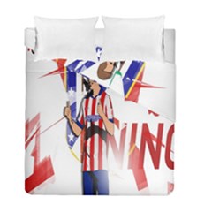 Fernando Torres Wallpaper Duvet Cover Double Side (full/ Double Size) by artworkshop