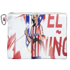 Fernando Torres Wallpaper Canvas Cosmetic Bag (xxl) by artworkshop