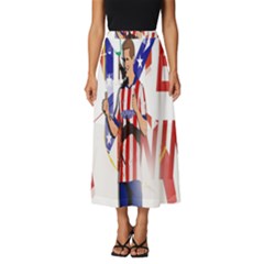 Fernando Torres Wallpaper Classic Midi Chiffon Skirt by artworkshop