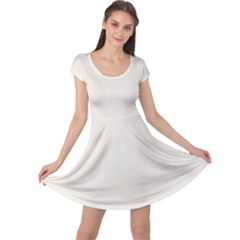 Coconut Milk	 - 	cap Sleeve Dress by ColorfulDresses