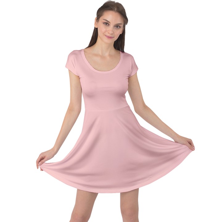 Spanish Pink	 - 	Cap Sleeve Dress