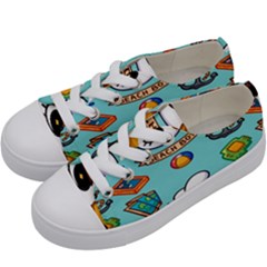 Guillever Wp Kids  Low Top Canvas Sneakers by artworkshop