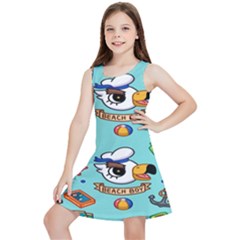 Guillever Wp Kids  Lightweight Sleeveless Dress by artworkshop