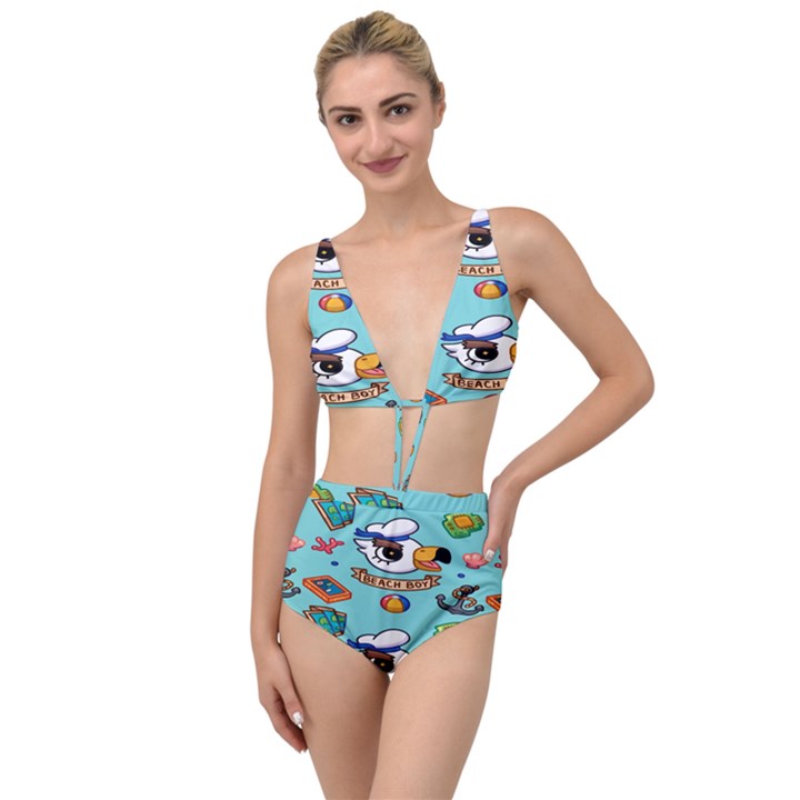 Guillever Wp Tied Up Two Piece Swimsuit