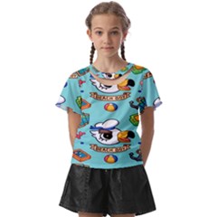 Guillever Wp Kids  Front Cut Tee by artworkshop