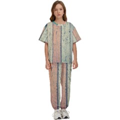 Hardwood Kids  Tee And Pants Sports Set by artworkshop