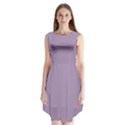 Glossy Grape Purple	 - 	Sleeveless Chiffon Dress View1