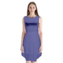 Blue Iris	 - 	Sleeveless Chiffon Dress View1