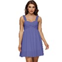 Blue Iris	 - 	Ruffle Strap Babydoll Chiffon Dress View1