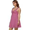 Tulip Pink	 - 	Ruffle Strap Babydoll Chiffon Dress View2