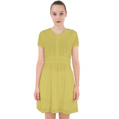 Ceylon Yellow	 - 	adorable In Chiffon Dress by ColorfulDresses