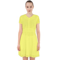 Unmellow Yellow	 - 	adorable In Chiffon Dress by ColorfulDresses