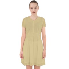 Soft Oat	 - 	adorable In Chiffon Dress by ColorfulDresses