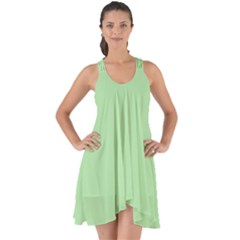 Thumb Green	 - 	show Some Back Chiffon Dress by ColorfulDresses