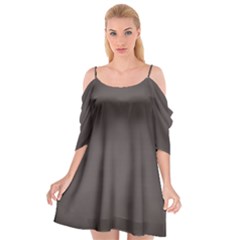 Ash Grey	 - 	cutout Spaghetti Strap Chiffon Dress by ColorfulDresses