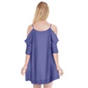 Blue Iris	 - 	Cutout Spaghetti Strap Chiffon Dress View2