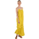 Vibrant Yellow	 - 	Cami Maxi Ruffle Chiffon Dress View1