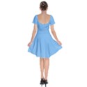 Aero Blue	 - 	Short Sleeve Bardot Dress View2