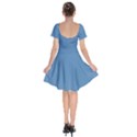 Air Force Blue	 - 	Short Sleeve Bardot Dress View2