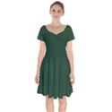 Eden Green	 - 	Short Sleeve Bardot Dress View1