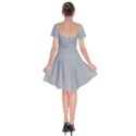 Chalice Silver Grey	 - 	Short Sleeve Bardot Dress View2