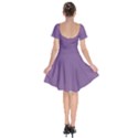 French Lilac Purple	 - 	Short Sleeve Bardot Dress View2