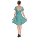 Polished Pine Green	 - 	Short Sleeve Bardot Dress View2