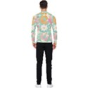 Pastel Flowers Men s Long Sleeve Rash Guard View2