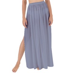 Cool Grey	 - 	maxi Chiffon Tie-up Sarong