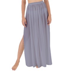 Coin Grey	 - 	maxi Chiffon Tie-up Sarong by ColorfulWomensWear