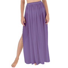 Chive Blossom Purple	 - 	maxi Chiffon Tie-up Sarong