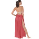 Cayenne Red	 - 	Maxi Chiffon Tie-Up Sarong View2