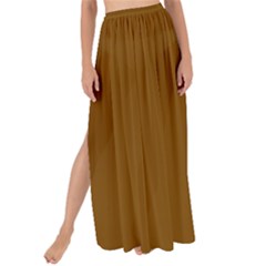 Just Brown	 - 	maxi Chiffon Tie-up Sarong