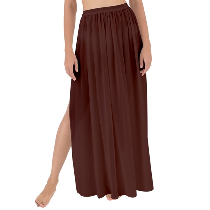 Bean Black	 - 	Maxi Chiffon Tie-Up Sarong