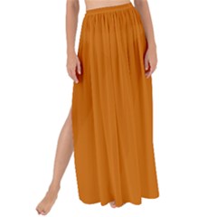 Sedona Orange	 - 	maxi Chiffon Tie-up Sarong