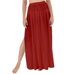 Ruby Red	 - 	maxi Chiffon Tie-up Sarong